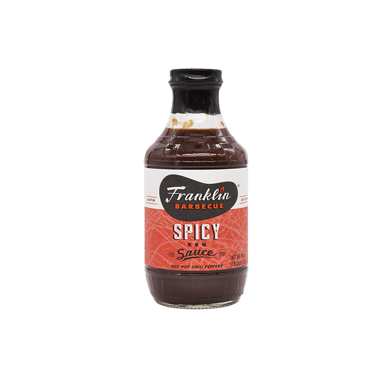 BBQ kaste Franklin BBQ Spicy 510g