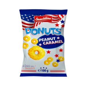 Pähkli-karamelli maisisnäkid, SNACKLINE, 100 g