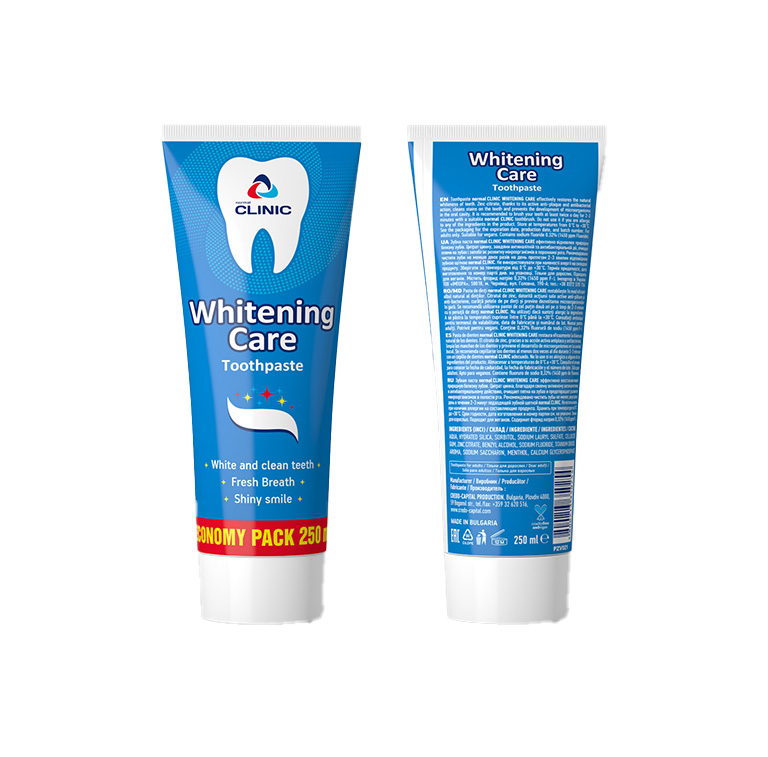 Zobu pasta Normal Clinic Whitening 250ml