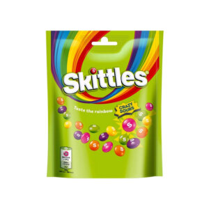 Närimiskommid Hapud Puuviljamaitselised, SKITTLES, 152 g