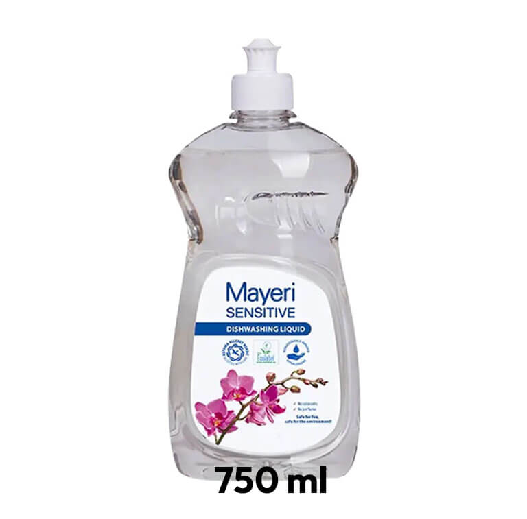 Nõudepesuvahend Sensitive, MAYERI, 750ml