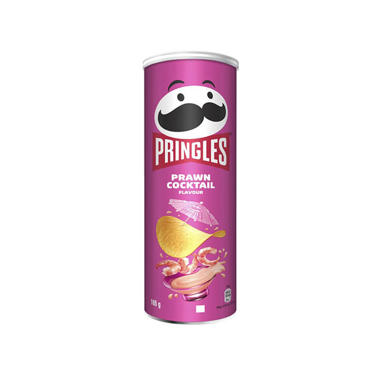 Kartupeļu čipsi PRINGLES garneles 165g