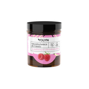 Masāžas eļļas svece YOLYN Juicy Raspberry 120ml