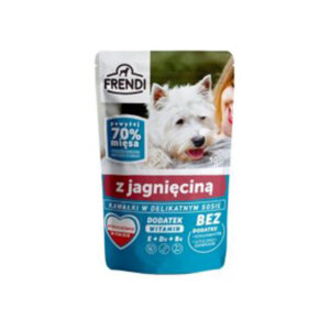 FRENDI koeratoit tükid kastmes lambalihaga 100g