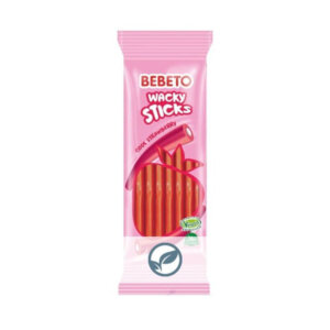 Kummikommid Maasikamaitselised, BEBETO, 180 g