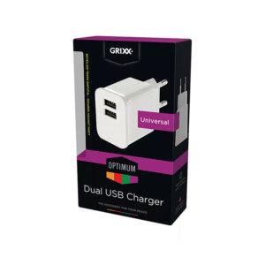 Lādētājs 220 V, 2 x USB