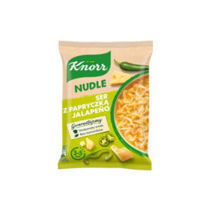 Kiirnuudlid juustu-jalopenomaitselised, KNORR, 63g