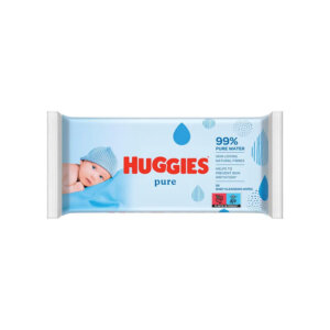 Niisked Salvrätikud Huggies Pure 56tk