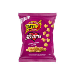 Maisikrõpsud Taffel Hearts nacho-juustumaitselised 200g