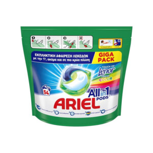 Pesukapslid Ariel TOUCH OF LENOR, 54 tk