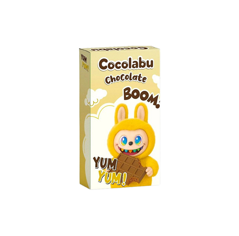 Piimašokolaad kreemja täidisega Cocolabu Chocolate Boom Kollane 70g