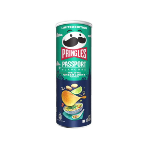 Kartupeļu čipsi PRINGLES Thai zaļās karija garšā, 165 g
