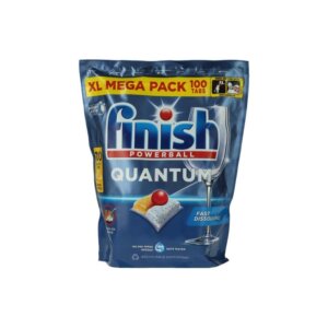 Nõudepesumasina tabletid All in 1 Lemon, Finish Quantum, 100 tk